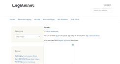 Desktop Screenshot of legater.net